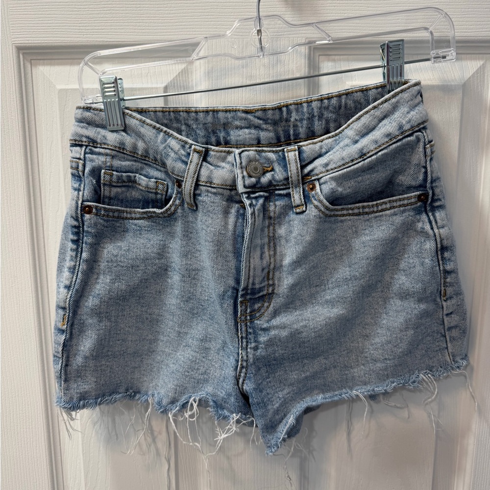 Old Navy Light Blue Denim Cutoff Shorts